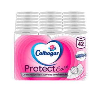 Papel Colhogar Protect Care Blanco 7x6 42 Rollos 3 Capas por 14,20€