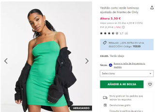 20% descuento EXTRA en tu compra en Asos