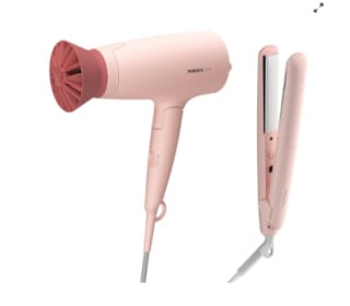 Set Secador de Pelo y Plancha de Pelo Phillips BHP398/00 por 32,90 (-20% extra en cheque ahorro)