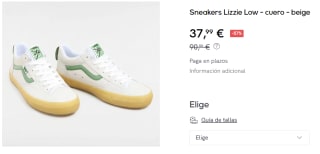 Zapatillas Vans Lizzie Low por 37.99€