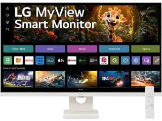LG MyView Smart 32SR73U-W 31.5" 4K UHD monitor voor €247 bij de Mediamarkt