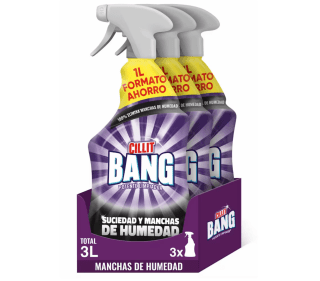 3. Spray Cillit Bang Limpiador Suciedad y Humedad 1L por 9,99€