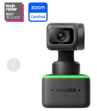Insta360 Link AI-aangedreven 4K-webcam voor €219,99 bij Insta369
