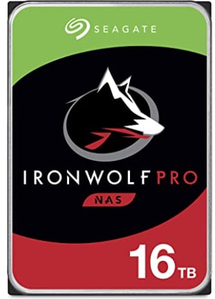 Disco Duro Interno Seagate IronWolf Pro NAS de 16 TB 3.5" por $5533