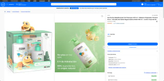 Set Rutina BabyNaturals Gel Shampoo 400 ml por solo $27.990