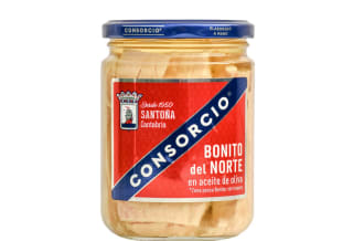 bonito del norte en aceite de oliva frasco 260 g neto escurrido por 9,75€