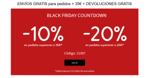 Hasta 20% descuento en tu compra desde Bonprix