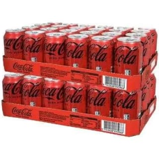 Cocacola Sabor zero 33cl Lata 48 und por 24,39€