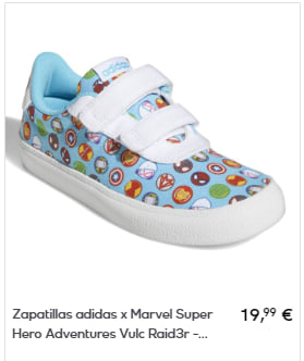 Zapatillas ADIDAS para niños por menos de 20€