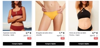 Liquidación Etam descuentos hasta 90% + 10€ EXTRA precios desde solo 1,99€