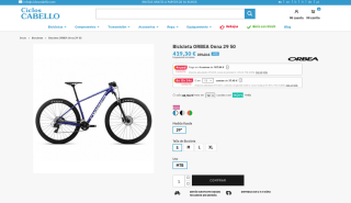 Bicicleta ORBEA Onna 29 50 por solo 419€