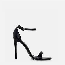 Missguided Barely There Black Heels for £2 at Studio