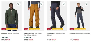 Tot 70% korting op geselecteerde items van Patagonia bij Bever