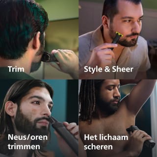 Philips MG9530/15 Series 9000 All-in-One Trimmer + OneBlade, ontharing set voor €69,99 bij Amazon