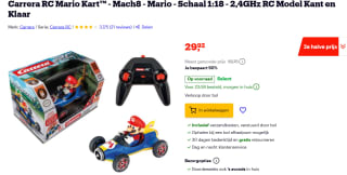 Carrera Nintendo Mario Kart - Bumble V - Yoshi RC voor €29,92 bij Bol