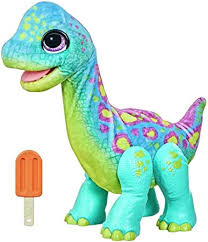 Juguete Dinosaurio animatrónico Sam Mi Brontosaurio comilón FurReal Friends por 14,99€
