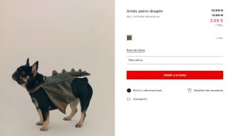 Dragón arnés para perro por 1,99€