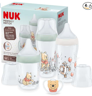 Set de biberones Perfect Match de NUK | +0-6 meses por 15,54€(-15% lista nacimiento)