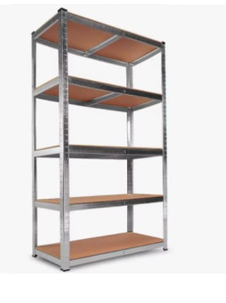 Estantería Metálica Galvanizada Nyana Home 875kg 5 Baldas por 19.99€ (Cuentas Nuevas 12€)