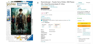 Recopilación de puzzles de la marca Ravensburger desde 3,57€