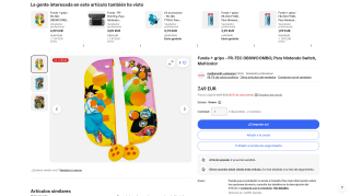 Funda + grips FR-TEC DBSWCOMBO para Nintendo Switch por 7,49€