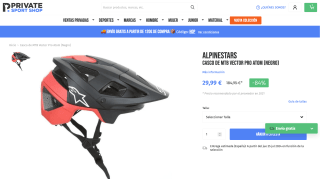 Casco Alpinestars Vector Pro Atom por 29,99€