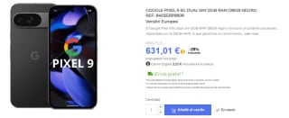 Google Pixel 9 de 128GB por 631€