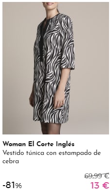 Vestidos de temporada Woman El Corte Inglés por 13€