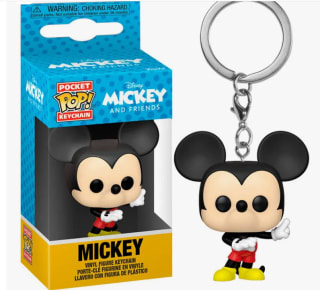 Llavero Funko PopMinnie +Mickey, clásicos por 9€