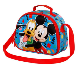 Bolsa portamerienda 3D Mickey Mouse mates Disney marca Karactermania por 7,75€