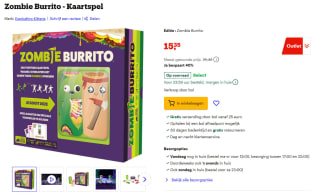 Zombie Burrito - Kaartspel voor €15,35 bij Bol.