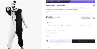 Hasta 75% + 30% EXTRA descuento en disfraces. Precios de locura