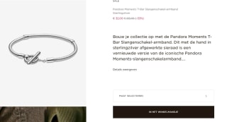 Pandora Icons 925 Sterling Zilveren Snake Chain Armband voor €32 in de Pandora Shop