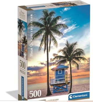 Clementoni - Puzzle Adulto 500 Piezas Collection Miami Beach Floridaclementoni por 5,99€