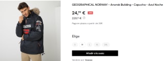 Geographical Norway Anorak desde 24,99€