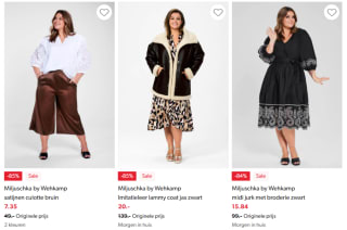 Tot 85% korting in de sale van Wehkamp