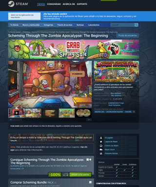 Scheming Through The Zombie Apocalypse: The Beginning Gratis con Steampowered