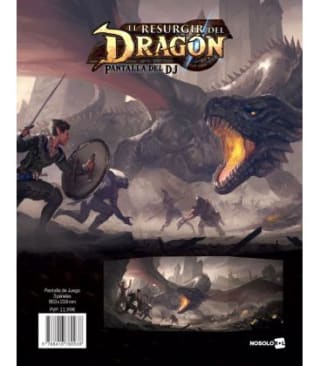 Juego de Mesa El resurgir del dragon: pantalla del DJ por 5.99€