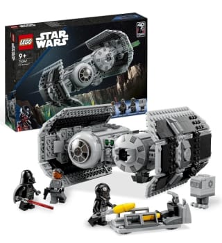 Lego Star Wars Bombardero Tie por 43,33€.