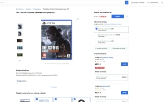 The Last of Us Parte II Remastered PS5 por 29,90€