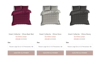 Diverse De Witte Lietaer beddengoed voor €59,90 bij Shoppingeventvip