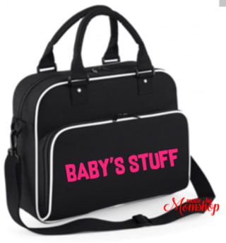 Luiertas met naam op maat gemaakt met 10% korting