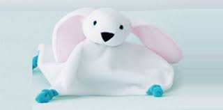 Gratis knuffeldoekje Konijn van Nutricia bij aanmelding