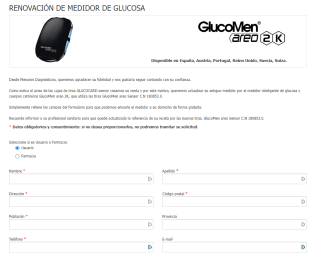GRATIS Medidor de Glucosa