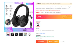 Siindoo,auriculares inalámbricos modelo JH-919 con Bluetooth, por 6,88€(Descuento bienvenida)