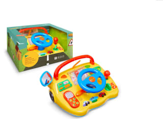 Volante interactivo con luz y sonido Peque a la carrera por 18.75€