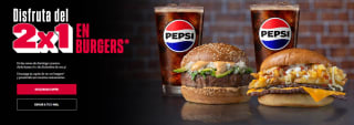 Foster’s Hollywood 2x1 en Burgers y bebidas
