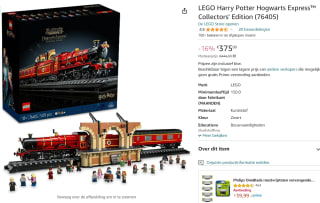 LEGO Harry Potter – Hogwarts Express™ – Collectors' Edition voor €375 bij Amazon