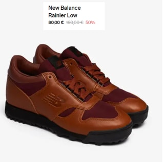 Zapatillas para Mujer New Balance Rainier Low por 68€