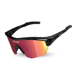 Lunettes Ekoi Persoevo4, Noir mat Revo Rouge ou Blanc Mirror Cat3 à 28€